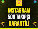 ⭐️☘️İnstagram 500 Takipçi❤️Garanti & Sorunsuz❤️