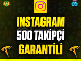 ⭐️☘️İnstagram 500 Takipçi❤️Garanti&Sorunsuz❤️