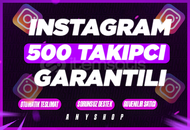 INSTAGRAM 500 TAKİPÇİ | GARANTİLİ HIZLI ⭐
