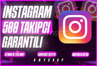 INSTAGRAM 500 TAKİPÇİ | GARANTİLİ HIZLI ⭐