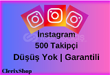 Instagram 500 Takipçi | Telafili