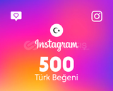 Instagram 500 Türk Beğeni