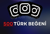 Instagram 500 Türk Beğeni