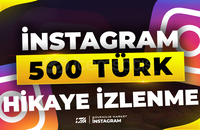 ⭐İnstagram 500 Türk Hikaye İzlenme - KEŞFET ⭐