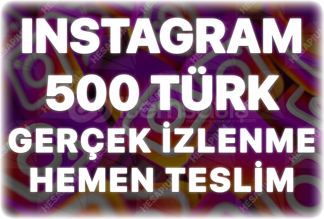 Instagram 500 Türk İzlenme - Keşfet Etkili Instagram 500 Türk İzlenme - Keşfet Etkili