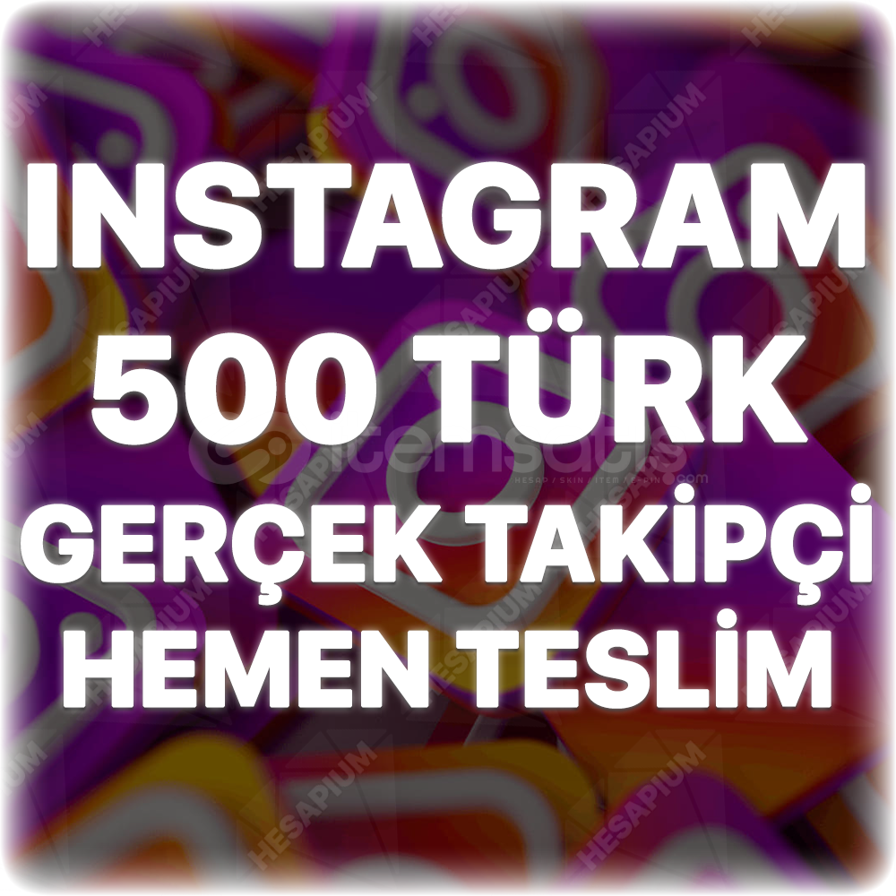 Instagram 500 Türk Kadın Takipçi Instagram 500 Türk Kadın Takipçi