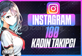 Instagram ⭐️100⭐️ Türk Kadın Takipçi