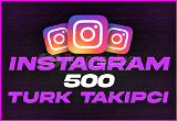 Instagram 500 Türk Takipçi