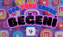 ❤️ İNSTAGRAM 500 TÜRK RESİMLİ ERKEK BEĞENİ