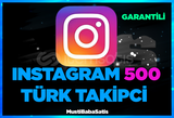 ⭐İnstagram 500 Türk Takipci(30 Gün Garanti)⭐