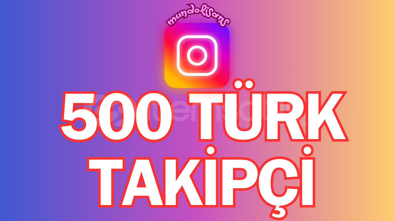 ⭐Instagram 500 Türk Takipçi & 30 Gün Garanti⭐ ⭐Instagram 500 Türk Takipçi & 30 Gün Garanti⭐