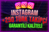 ⭐İnstagram 250 Türk Takipçi [30 Gün Garantili]⭐