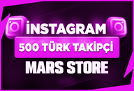 İnstagram 500 Türk takipçi