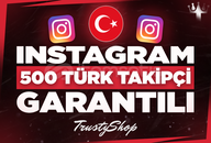 INSTAGRAM 500 TÜRK TAKİPÇİ GARANTİLİ ⭐