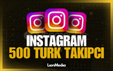 İNSTAGRAM 500 TÜRK TAKİPÇİ |GARANTİLİ