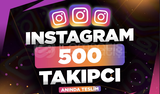 İNSTAGRAM 500 TÜRK TAKİPCİ (GARANTİLİ)