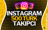 İNSTAGRAM 500 TÜRK TAKİPÇİ | KALİTELİ HESAPLAR