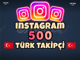İnstagram 500 Türk Takpçi