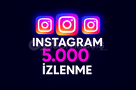 İNSTAGRAM 5000 ADET İZLENME 