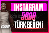 İnstagram ⭐+5000⭐ Türk Beğeni 