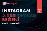 Instagram 5.000 Beğeni - Anlık