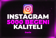 Instagram 5000 Beğeni | Garantili