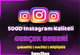 Instagram 5000 GERÇEK BEĞENİ 