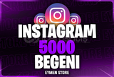 ⭐ İnstagram 5000 Gerçek Beğeni