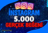 İnstagram 5.000 Gerçek Beğeni [ANLIK]