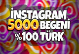 ⭐️İNSTAGRAM 5000 GERÇEK BEĞENİ + GARANTİLİ