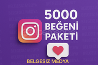  Instagram 5000 Beğeni Hızlı Teslimat