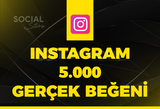 Instagram 5.000 Gerçek Beğeni - Keşfet Etkili