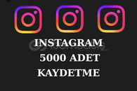 ⭐INSTAGRAM 5000 GERÇEK KAYDETME⭐
