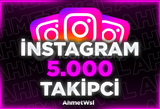 ⭐️İnstagram 5000 Gerçek Takipçi