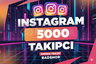 ⭐ İNSTAGRAM 5000 GERÇEK TAKİPÇİ