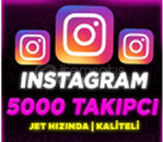 İnstagram 5000 Gerçek Takipçi