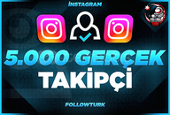 ⭐İNSTAGRAM 5.000 GERÇEK TAKİPÇİ + GARANTİ⭐