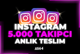 INSTAGRAM 5000 GERÇEK TAKİPÇİ - GARANTİLİ