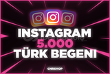 ⭐️İnstagram 5000 Gerçek Türk Beğeni | Garanti