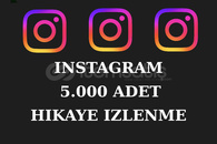 ⭐İnstagram 5.000 Hikaye İzlenme