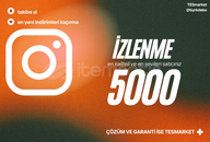 ⚡İNSTAGRAM | 5000 İZLENME UCUZ