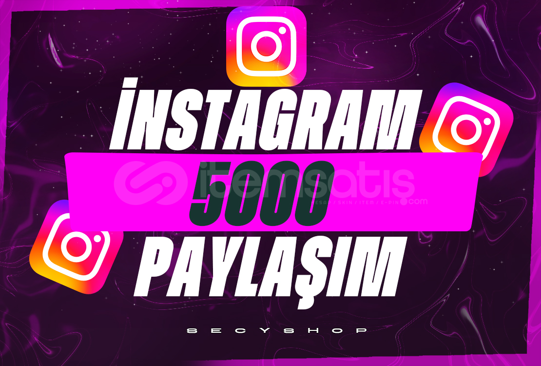 ⭐İNSTAGRAM 5.000 PAYLAŞIM EN KALİTELİSİ⭐ ⭐İNSTAGRAM 5.000 PAYLAŞIM EN KALİTELİSİ⭐