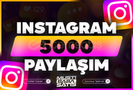 ⭐Instagram 5000 Paylaşım + Garanti