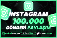 Instagram 100.000 Paylaşım+Garantili+Hızlı