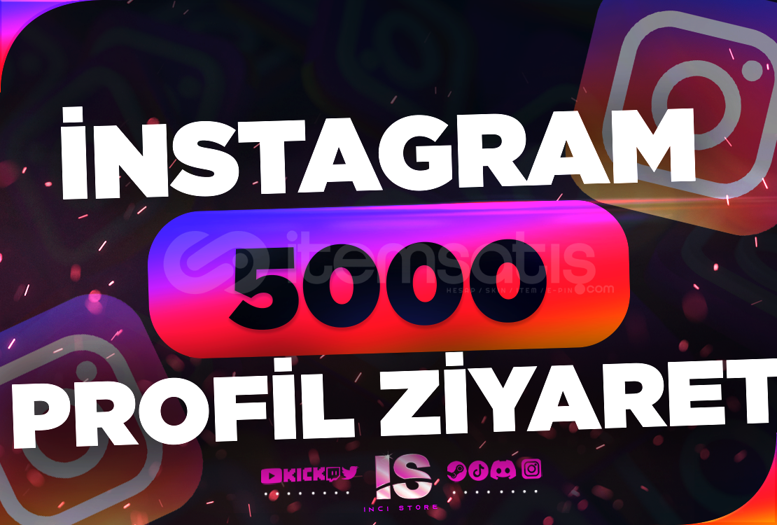 ⭐İnstagram 5000 Profil Ziyaretçi - KEŞFET ⭐ ⭐İnstagram 5000 Profil Ziyaretçi - KEŞFET ⭐