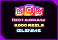 ⭐İNSTAGRAM +5000 Reels İzlenme⭐