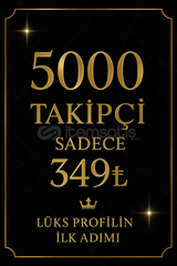 ⭐Instagram 5000 Takipçi⭐En Hızlı Adres⭐