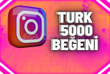 INSTAGRAM 5000 TÜRK BEĞENİ [GARANTİLİ]