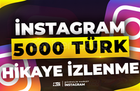 ⭐İnstagram 5000 Türk Hikaye İzlenme - KEŞFET ⭐