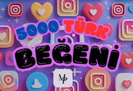 ❤️ İNSTAGRAM 5000 TÜRK RESİMLİ BEĞENİ+ERİŞİM